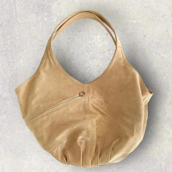 Free People BOLU leather Bag Tan Large - Picture 14 of 14